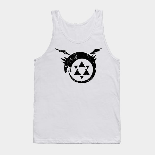 Homunculus white symbol Tank Top by OtakuShirt